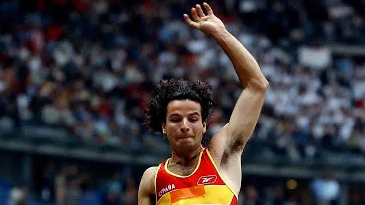 Yago Lamela, subcampeón del mundo en salto de longitud